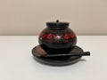 Wooden Spice Jar with Lid and Spoon