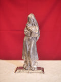 Lady Carrying a Lamb – Silver Plated