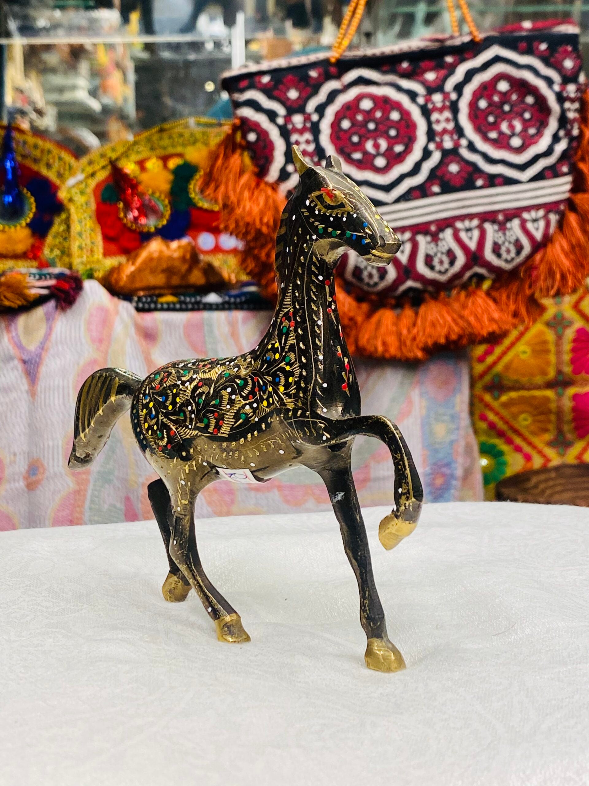 Brass Horse – Small Figurine
