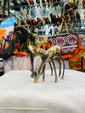 Brass Deer Duo – Vigilant & Drinking Deer