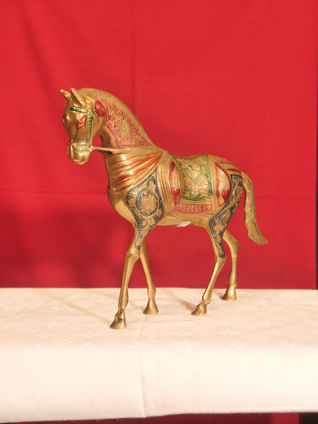 Colorful Brass Horse