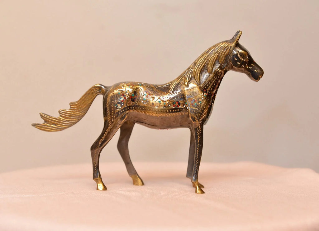 Brass Horse – Medium Figurine