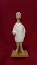 Nurse Wooden Character