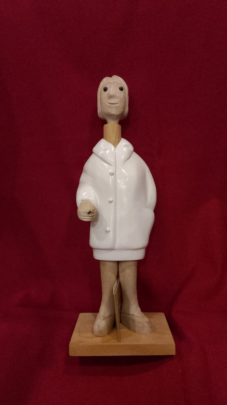 Nurse Wooden Character