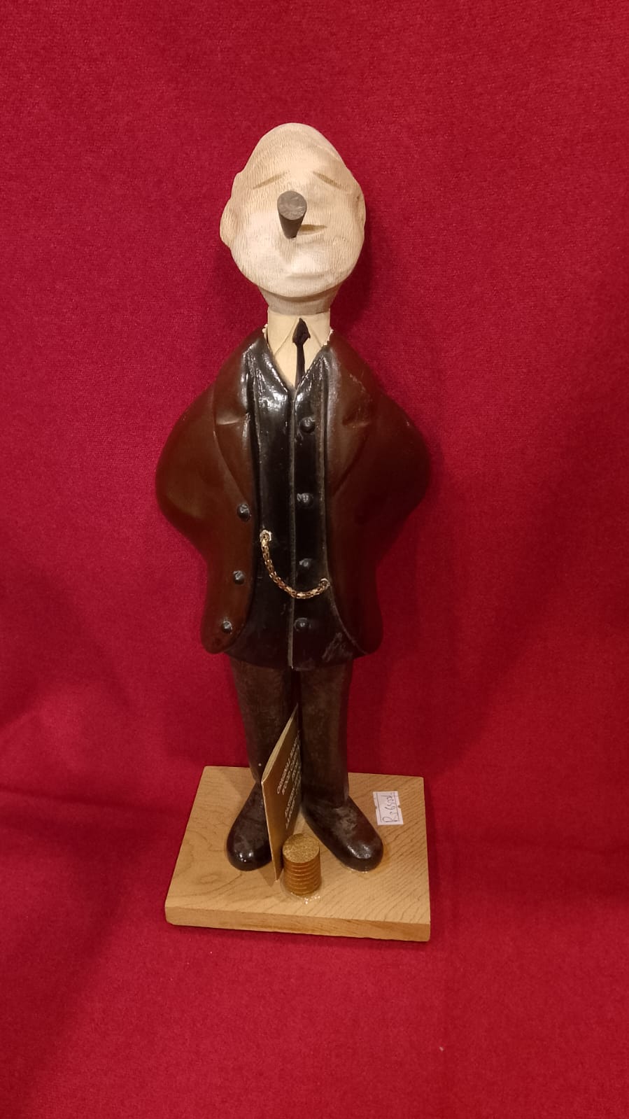 Business Tycoon Wooden Character