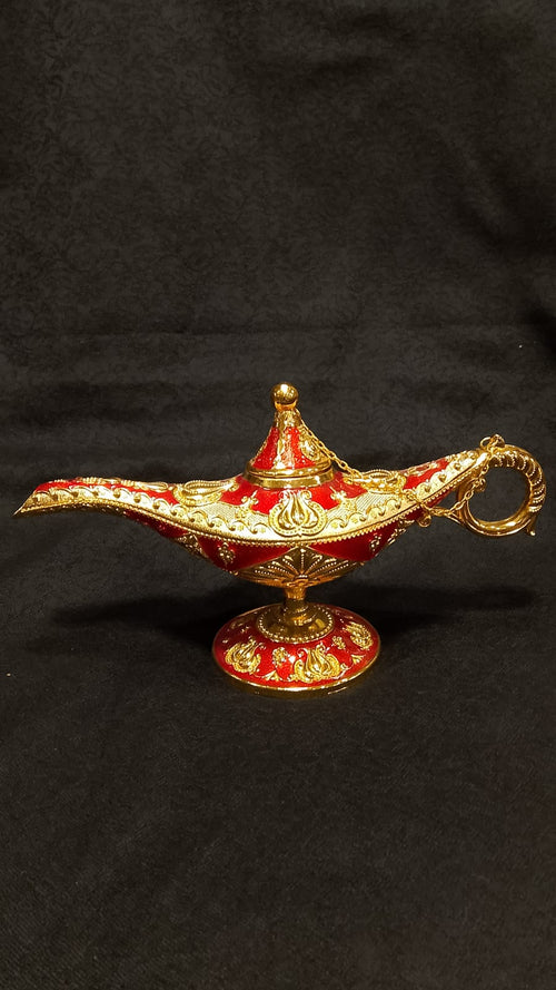 Alladin Lamp – Metal with Gold Plated