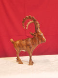 Markhor – Wooden Sculpture (Small Size)